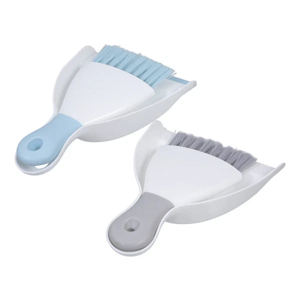 2 Piece Mini Broom and Dustpan Set, 4 Piece Small Dustpan --
