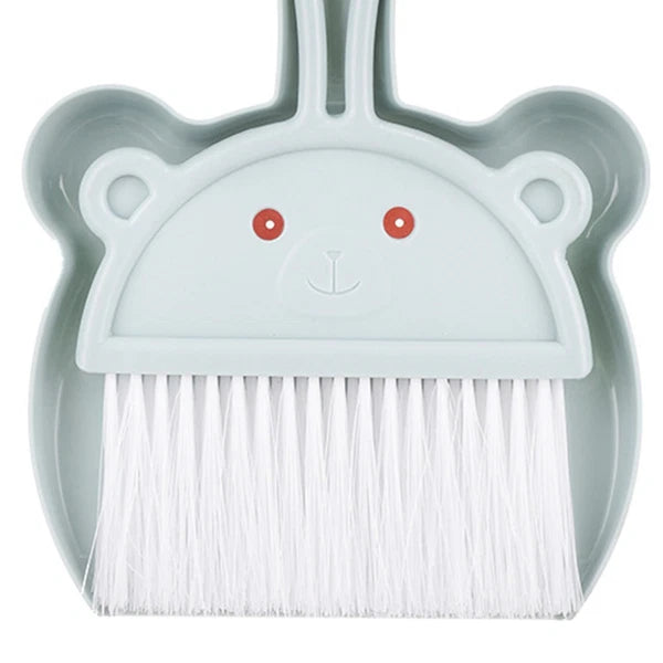 6 Sets Desktop Cleaning Broom Keyboard Brush Cleaner Mini Dust Pan and
