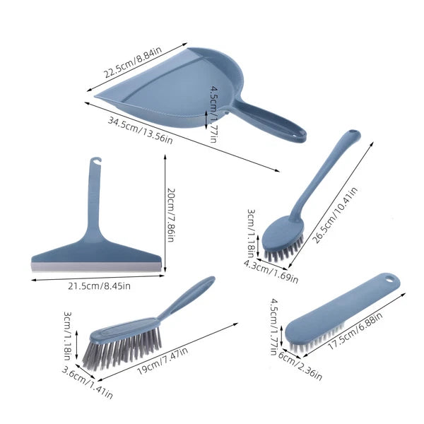 2 Sets Desk Brush Set, Desk Cleaning Tool,-