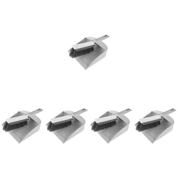 5 Sets Mini Cleaning Broom Dust Pan Table Brush Set Dining Table-