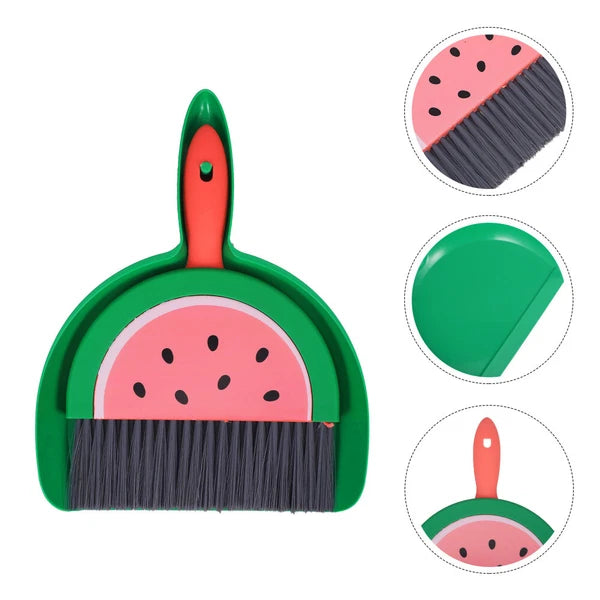 5 Sets Small Broom and Dustpan, Desk Cleaning Kit,-