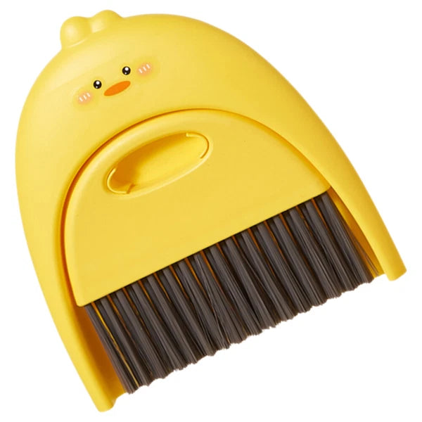 2 Sets Dustpan and Brush Set, Small Mini Scrubber, Dustpan,-