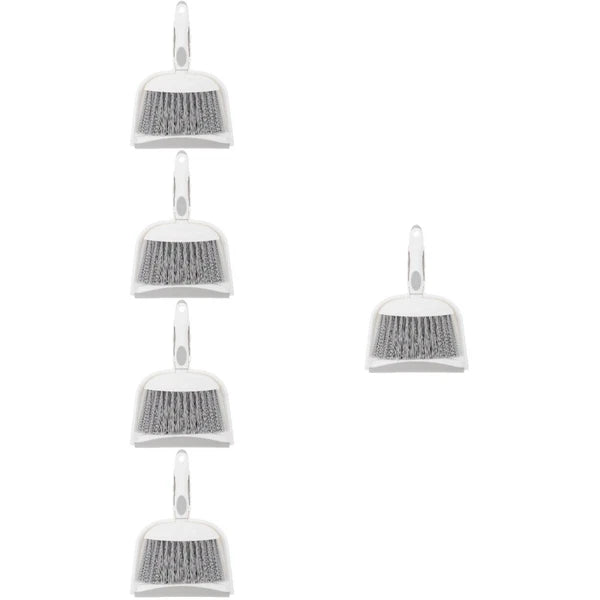 5 Sets Table Cleaning Brush and Dustpan Set for Home, Small Broom-