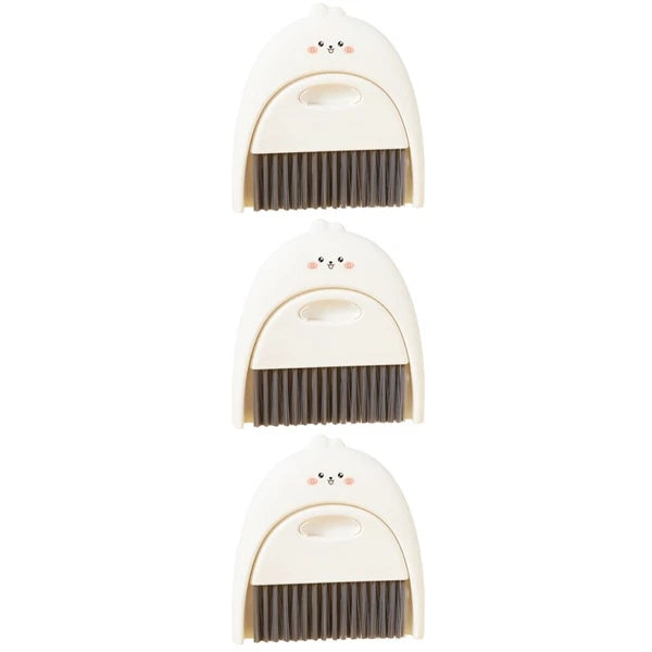 3 Sets Mini Dust Snake Broom Multi Function Whisk Car Care Brush-