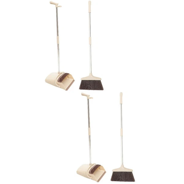 Broom Dustpan Set Office Cleaning Tools Dustpan Kit-