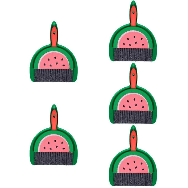 5 Sets Mini Cleaning Broom, Dustpan, Table Brush Set, Dining Table,-