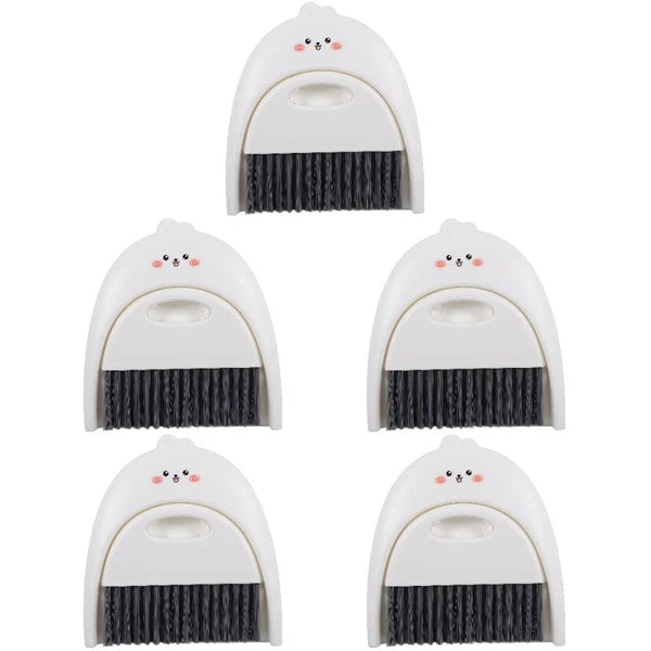 5 Sets Small Broom and Dustpan, Cleaning Kit, Cute-