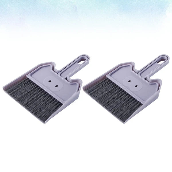 2 Sets Keyboard Cleaning Brush Hand Sweeper Desktop Cleaning Accessories-
