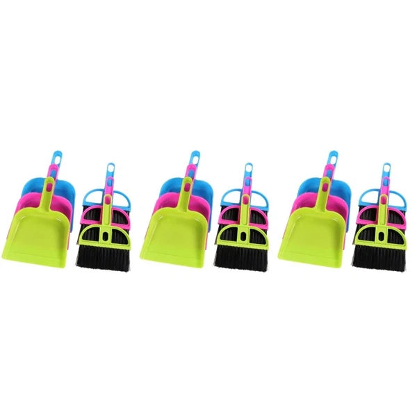 18 Sets Cleaning Tool Pet Dustpan Countertop Table-