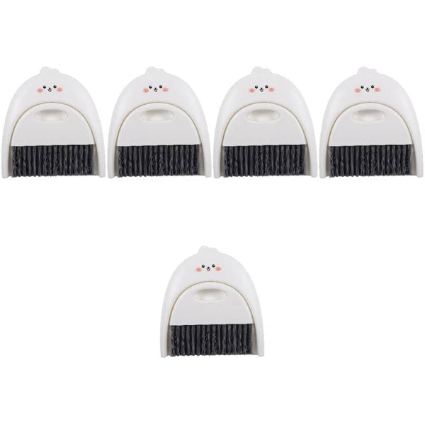 5 Sets Small Broom and Dustpan, Cleaning Kit, Cute-