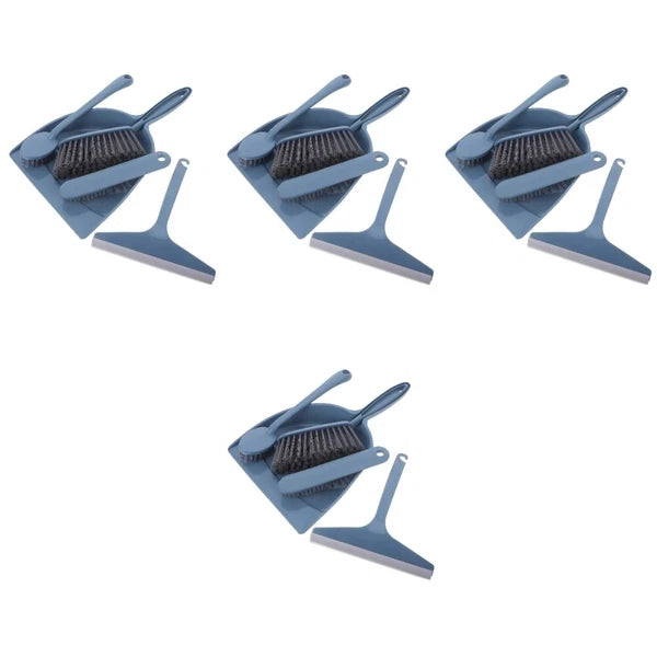 4 Sets Desk Brush Set, Desk Cleaning Tool,-