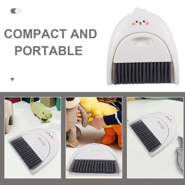 5 Sets Cleaning Broom Dustpan Table Brush Dining Table Sweeper-