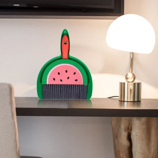 3 Sets Mini Cleaning Broom, Dustpan, Table Brush Set, Dining Table,-