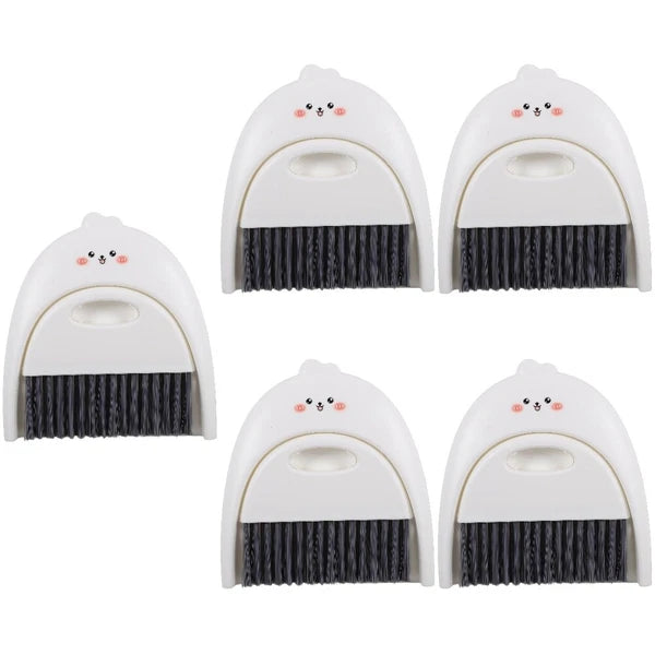 5 Sets Small Broom and Dustpan, Cleaning Kit, Cute-