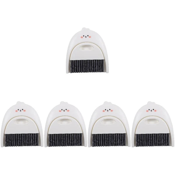 5 Sets Cleaning Broom Dustpan Table Brush Dining Table Sweeper-