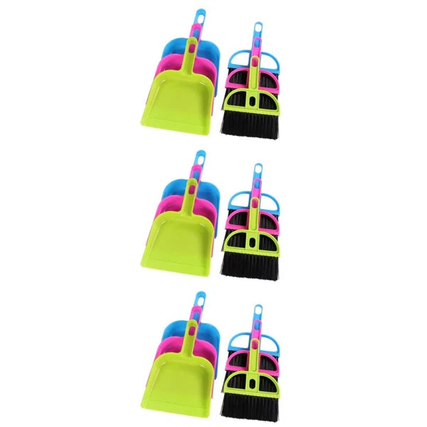 18 Sets Cleaning Tool Pet Dustpan Countertop Table-