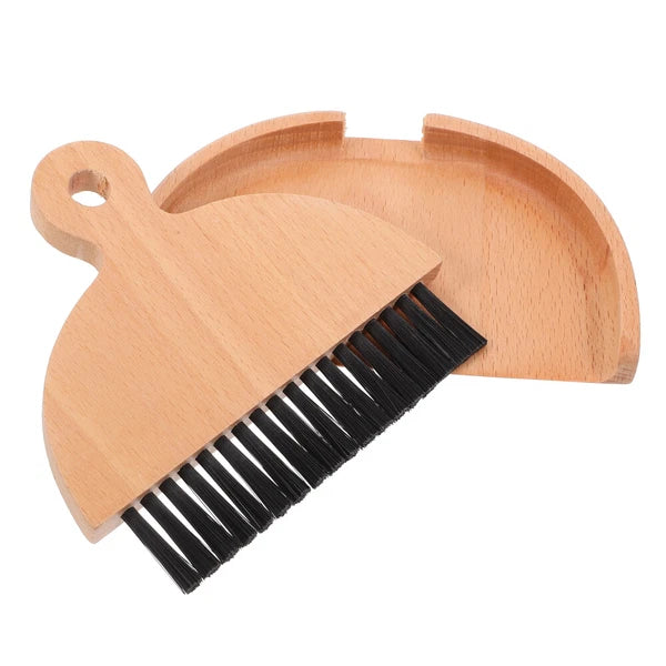 3 Sets Mini Dustpan and Broom Set, Cartoon Small Broom and Dustpan,-