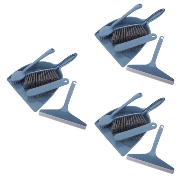 3 Sets Mini Cleaning Tool Child Office Desktop Squeegee