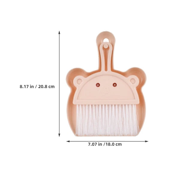 6 Sets Desktop Cleaning Broom Keyboard Brush Cleaner Mini Dust Pan and